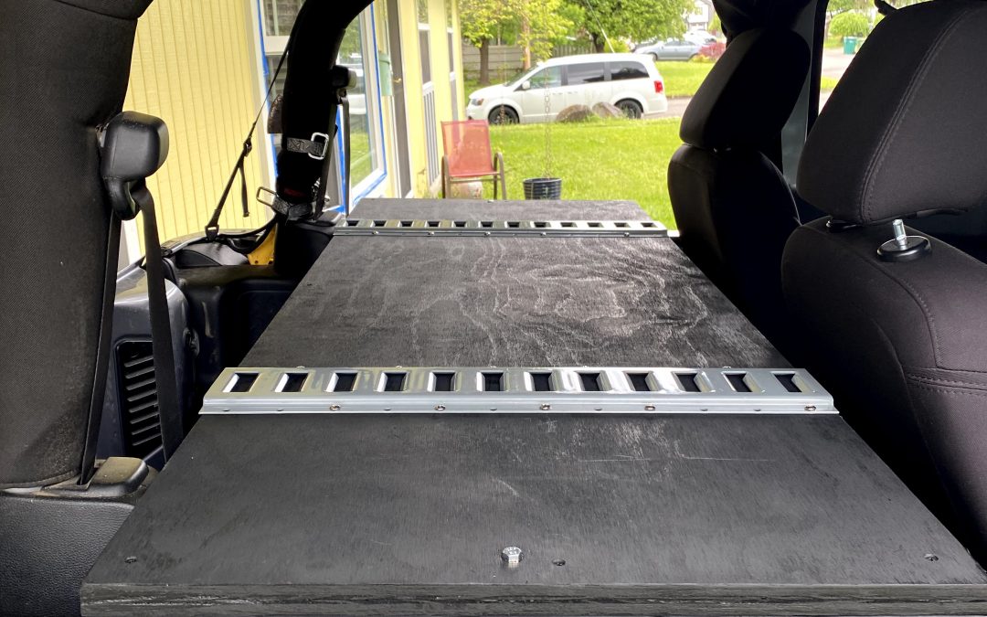 Home Made Jeep Cargo Deck